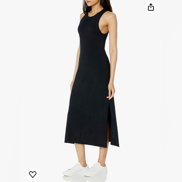 The Drop Women's Gabriela High Neck Cut-in A-line Side-Slit Maxi Sweater… - Picture 3 of 8